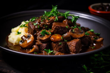 Beef bourguignon